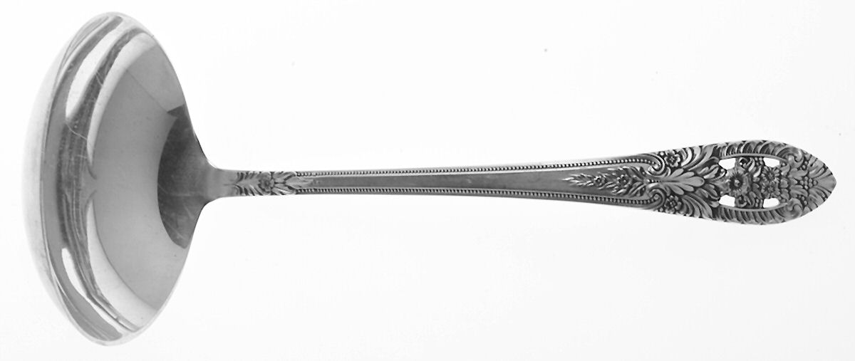 Crown Princess (Sterling, 1949) Solid Gravy Ladle by Fine Arts-1