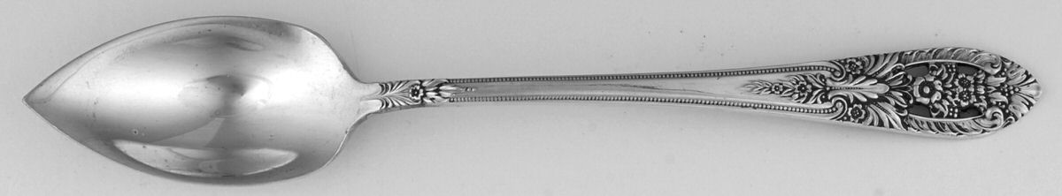 Crown Princess (Sterling, 1949) Fruit/Orange Spoon CM by Fine Arts-1