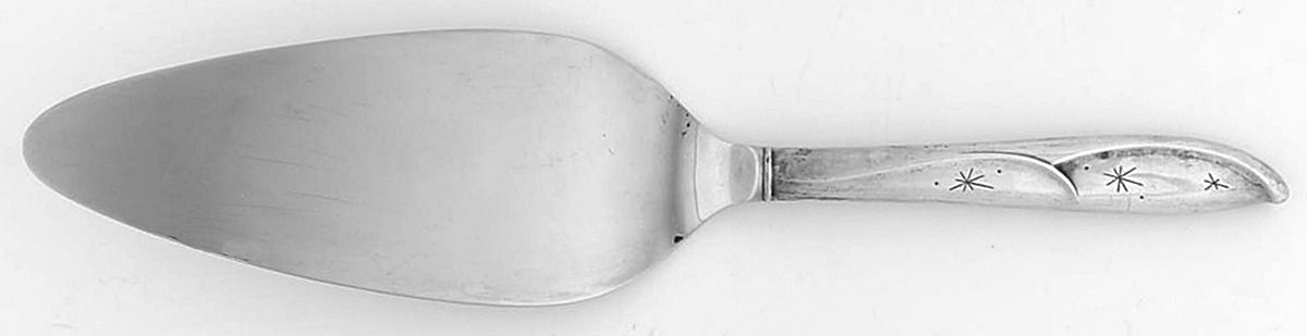 Romance of The Stars (Sterling, 1959) Pie Server with Stainless Blade by Fine Arts-1