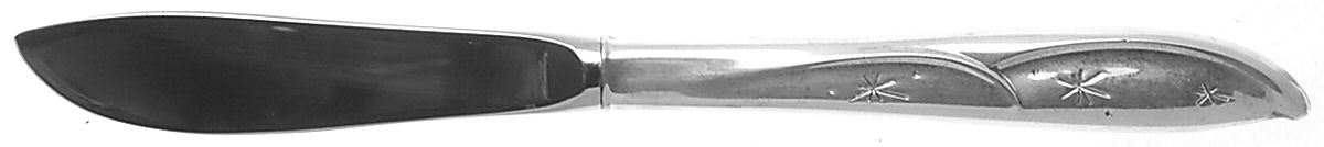 Romance of The Stars (Sterling, 1959) Modern Hollow Butter Spreader (Stainless) by Fine Arts-1
