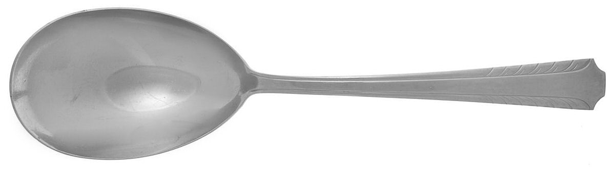 Patina (Stainless) Solid Salad Serving Spoon by Flint-1