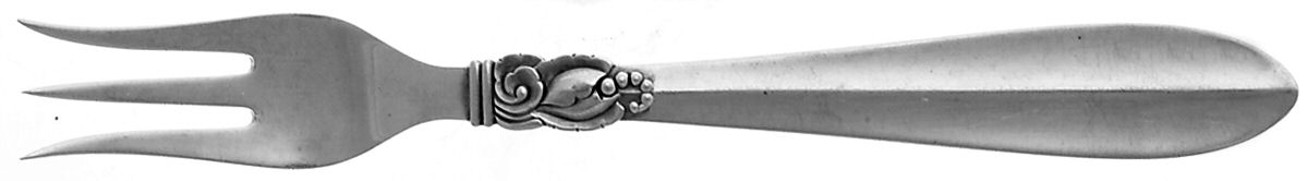 Princess Fuchsia (Sterling) Cocktail/Seafood Fork by Frigast-1