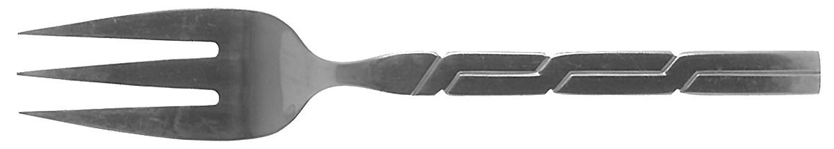 Crossway (Stainless) Medium Solid Cold Meat Serving Fork by Farberware-1