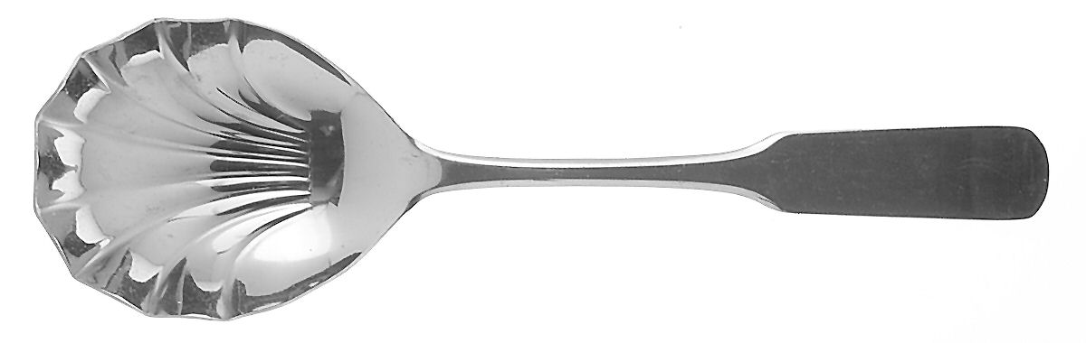 Darien (Stainless) Solid Serving Spoon by Farberware-1
