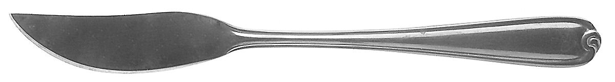 Knot (Stainless, 13%) Flat Handle Master Butter Knife by Farberware-1