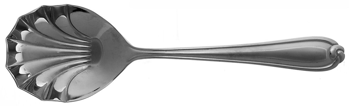 Knot (Stainless, 18-8) Solid Shell Casserole Spoon by Farberware-1