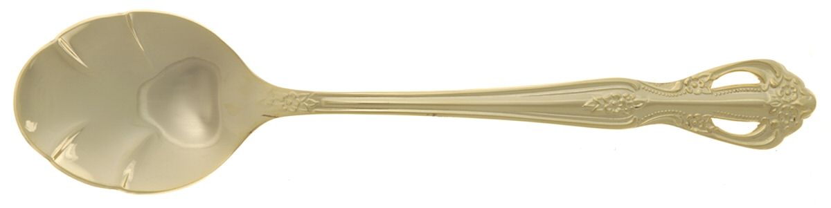 Regal-Gold (Gold Electroplate) Sugar Shell Spoon by Farberware-1