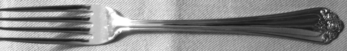Rosebud-Gold (Gold Electroplate) Fork by Farberware-1