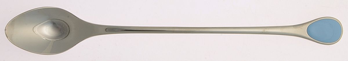 Happy Day-Blue (Stainless) Iced Tea Spoon by Furst Furosil-1