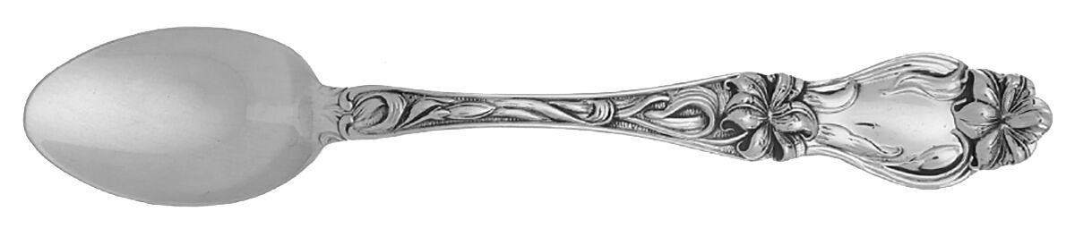 Lily-Floral (Sterling, 1910) Infant Feeding Spoon HC by Frank Whiting-1