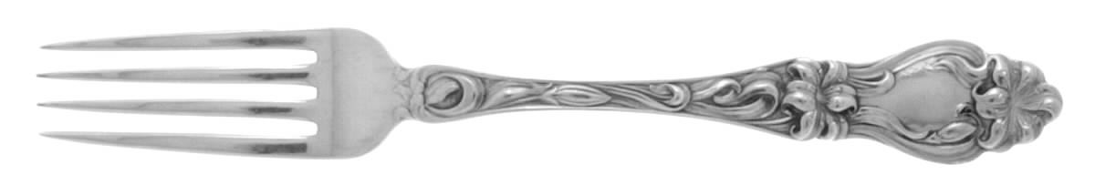 Lily-Floral (Sterling, 1910) Fork by Frank Whiting-1