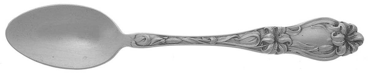 Lily-Floral (Sterling, 1910) Demitasse Spoon by Frank Whiting-1