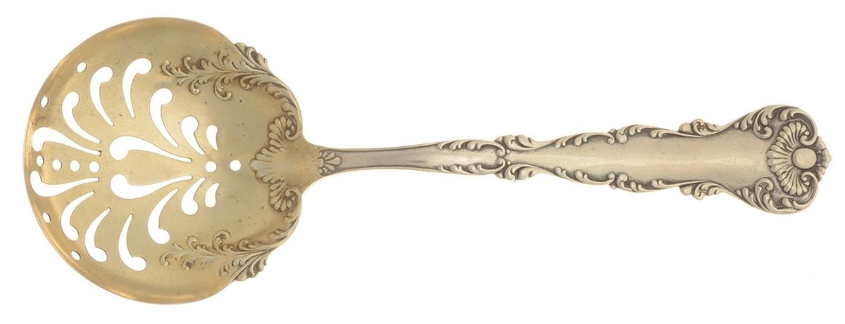 Neapolitan-Kings Court (Sterling, 1895, No Monos) Tomato Server, Solid Piece by Frank Whiting-1