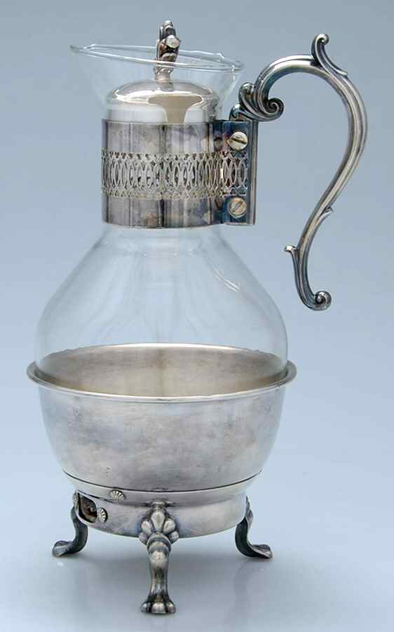 Silverplate Hollowware Electric Carafe by F B Rogers-1