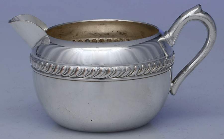 Silverplate Hollowware Creamer by F B Rogers-1