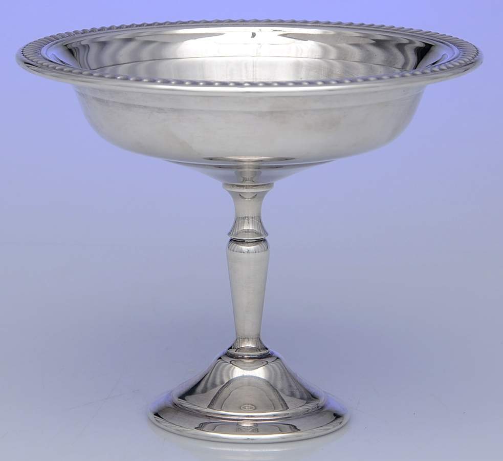 Silverplate Hollowware Silverplate Compote by F B Rogers-1