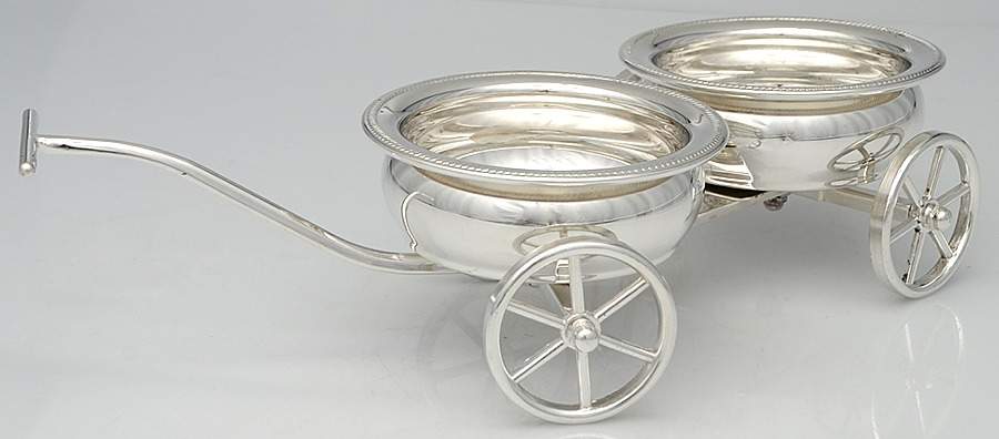 Silverplate Hollowware Condiment Holder by F B Rogers-1