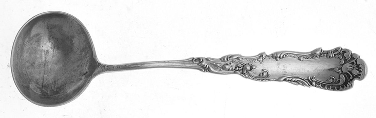 Baronial (Sterling, 1890) Master Salt Spoon by Frank Smith-1
