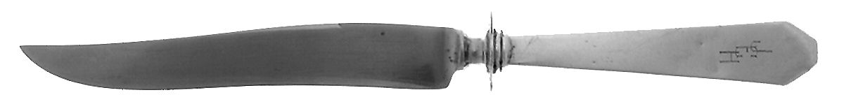 Bostonia (Sterling, 1914) Small Steak Carving Knife with Stainless Blade by Frank Smith-1