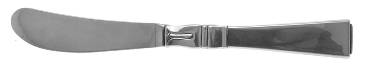 Classic Beauty (Sterling, 1947) Butter Spreader Hollow Hdl-Paddle/Stainless Blade by Frank Smith-1