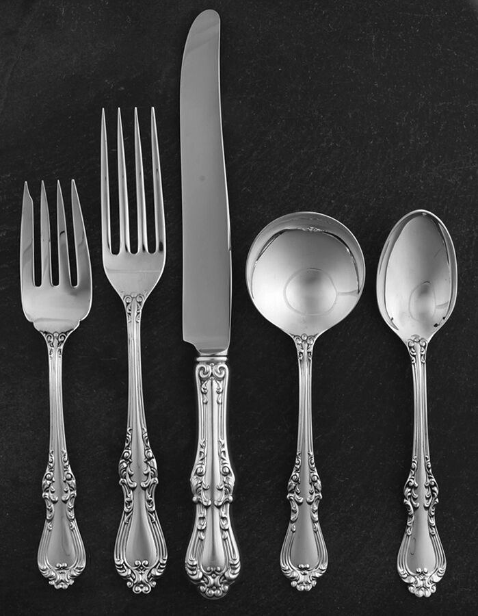 Countess (Sterling, 1928) 40 Piece Estate Set by Frank Smith-1