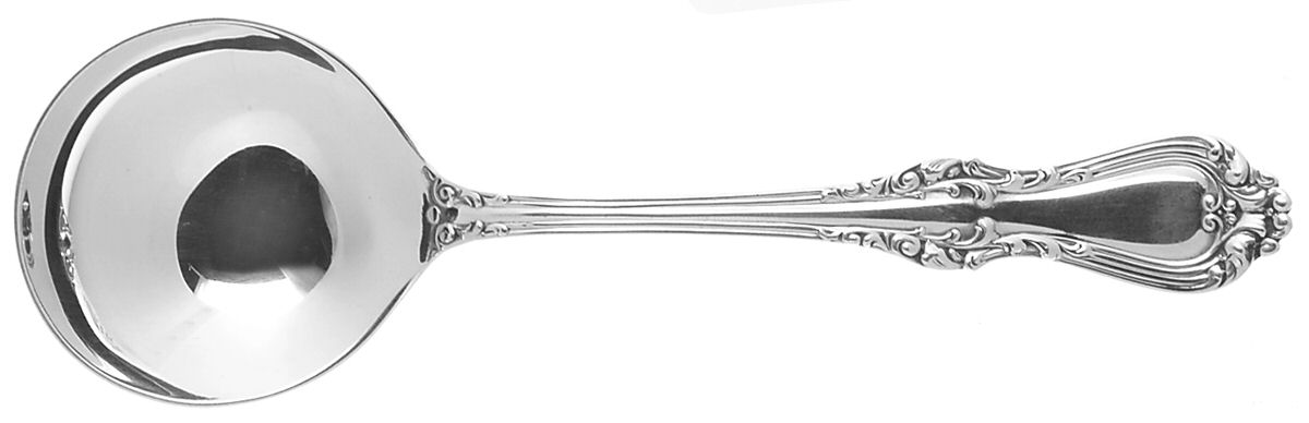 Countess (Sterling, 1928) Round Bowl Soup Spoon (Bouillon) by Frank Smith-1
