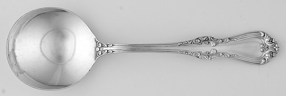Countess (Sterling, 1928) Round Bowl Soup Spoon (Cream Soup) by Frank Smith-1