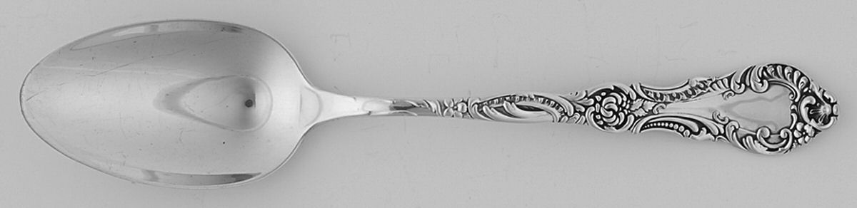 Crystal (Sterling, 1895, 1922) Tablespoon (Serving Spoon) by Frank Smith-1