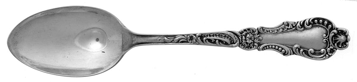 Crystal (Sterling, 1895, 1922) Five O'Clock Teaspoon by Frank Smith-1