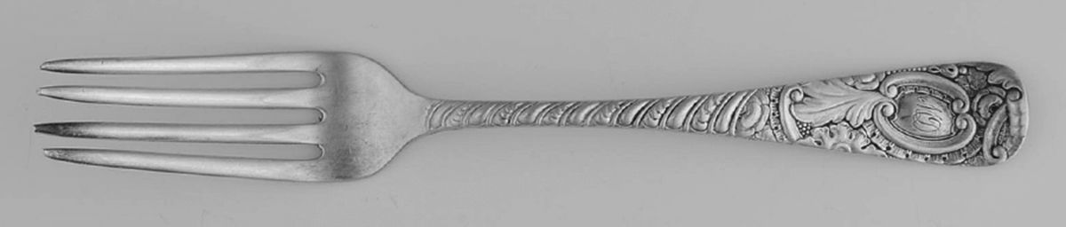Earle (Sterling, 1890) Monogram Fork by Frank Smith-1