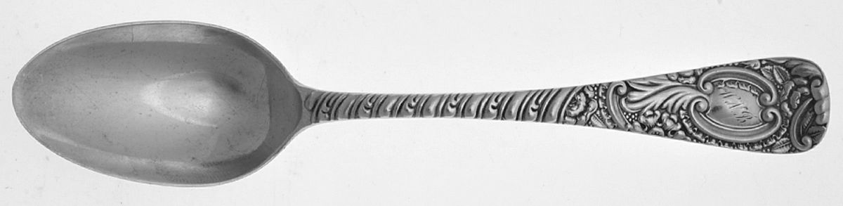 Earle (Sterling, 1890) Monogram Five O'Clock Teaspoon by Frank Smith-1