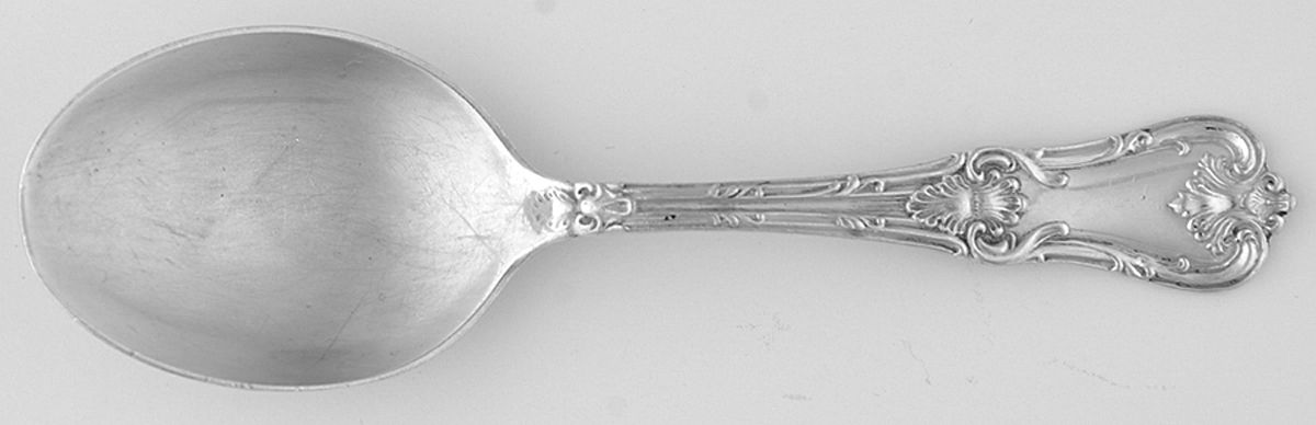 Federal Cotillion (Sterling, 1901, No Monograms) Straight Handle Baby Spoon by Frank Smith-1