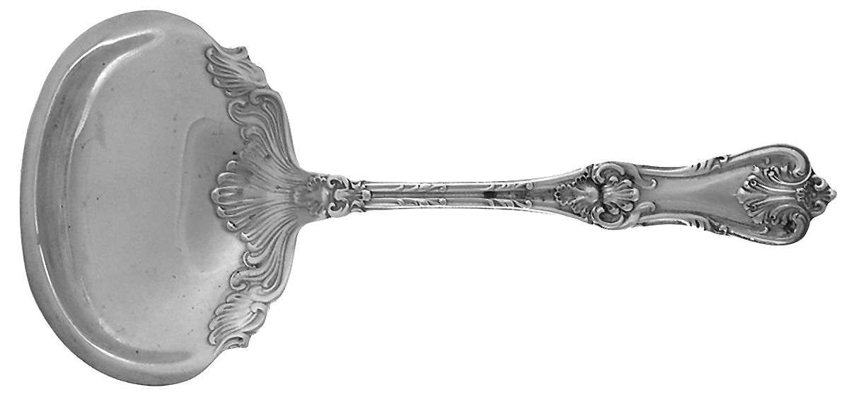 Federal Cotillion (Sterling, 1901, No Monograms) Solid Bon Bon Spoon by Frank Smith-1