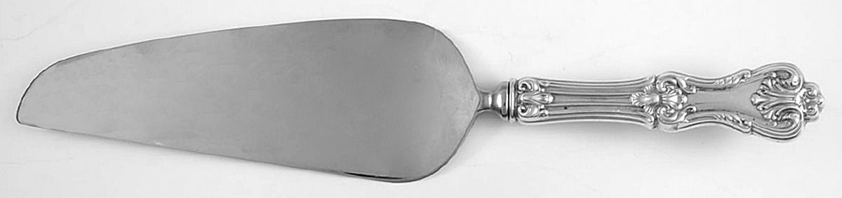 Federal Cotillion (Sterling, 1901, No Monograms) Pie & Cake Server with Stainless Blade by Frank Smith-1