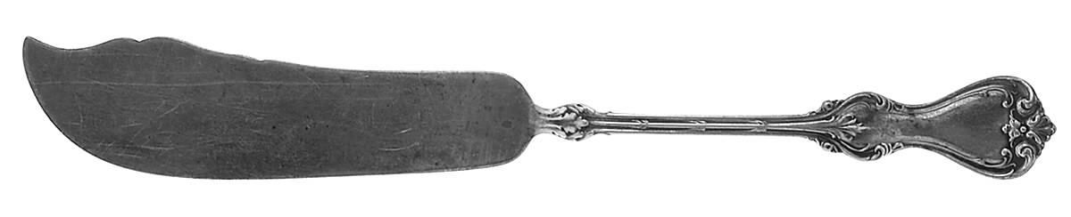 Federal Cotillion (Sterling, 1901, No Monograms) Individual Solid Fish Knife by Frank Smith-1