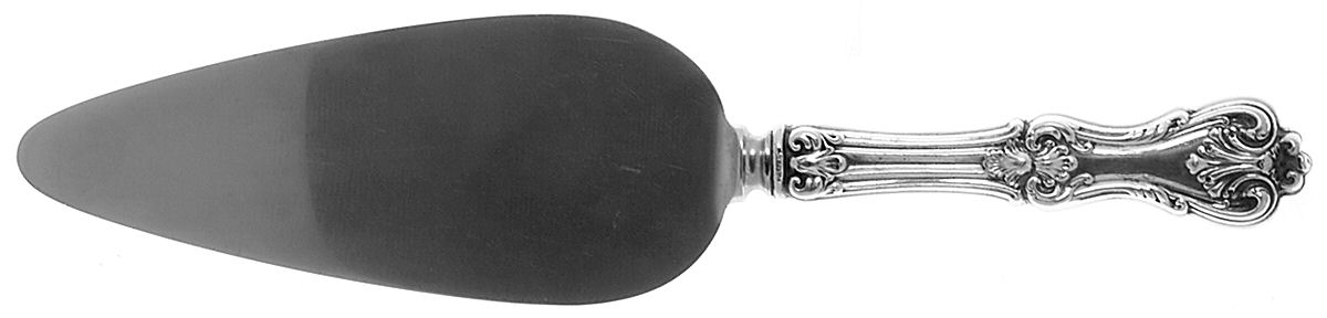 Federal Cotillion (Sterling, 1901, No Monograms) Pie Server with Stainless Blade by Frank Smith-1