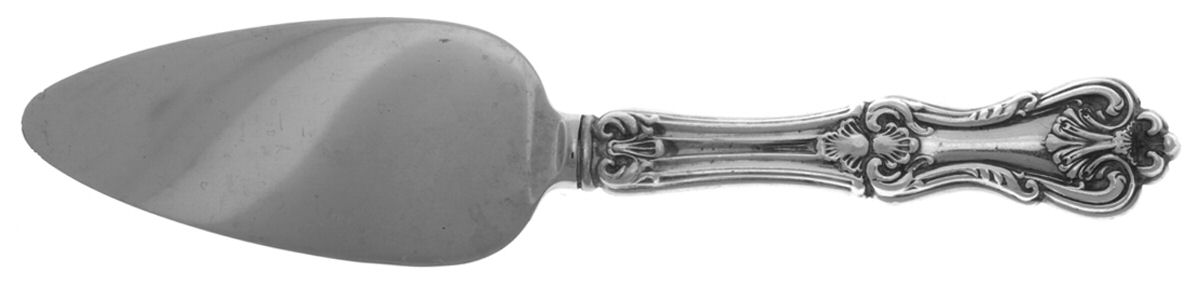 Federal Cotillion (Sterling, 1901, No Monograms) Cheese Server with Stainless Blade by Frank Smith-1