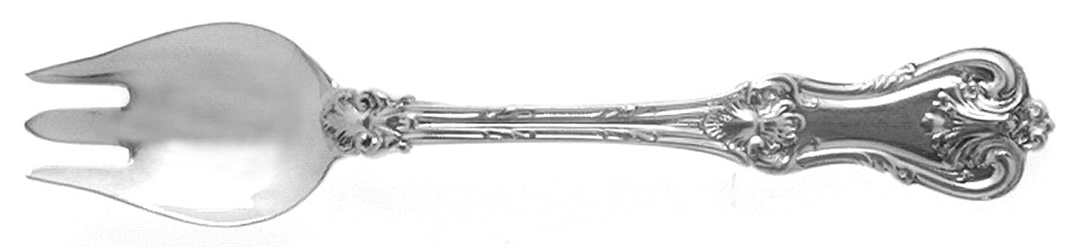 Federal Cotillion (Sterling, 1901, No Monograms) Ice Cream Fork HC by Frank Smith-1