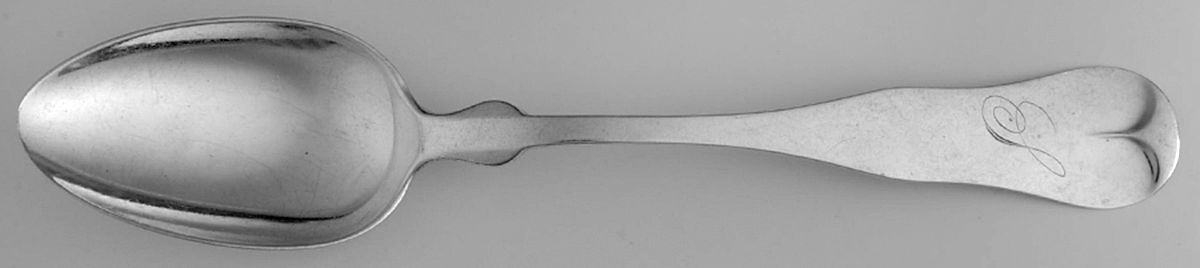 Fiddle (Sterling, 1886) Dessert/Oval Soup Spoon by Frank Smith-1