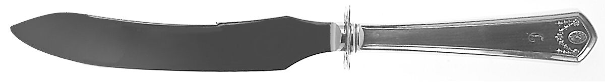 Georgian Garland (Sterling, 1914) Small Steak Carving Knife with Stainless Blade by Frank Smith-1