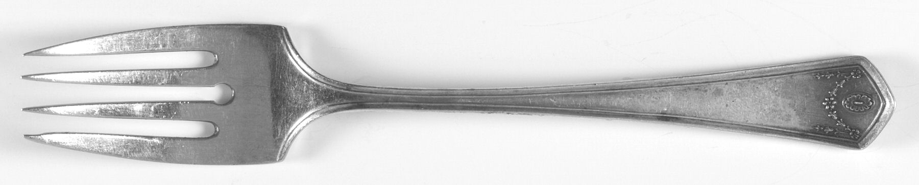 Georgian Garland (Sterling, 1914) Dessert Fork by Frank Smith-1