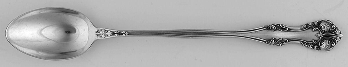 George VI (Sterling, 1912) Iced Tea Spoon by Frank Smith-1
