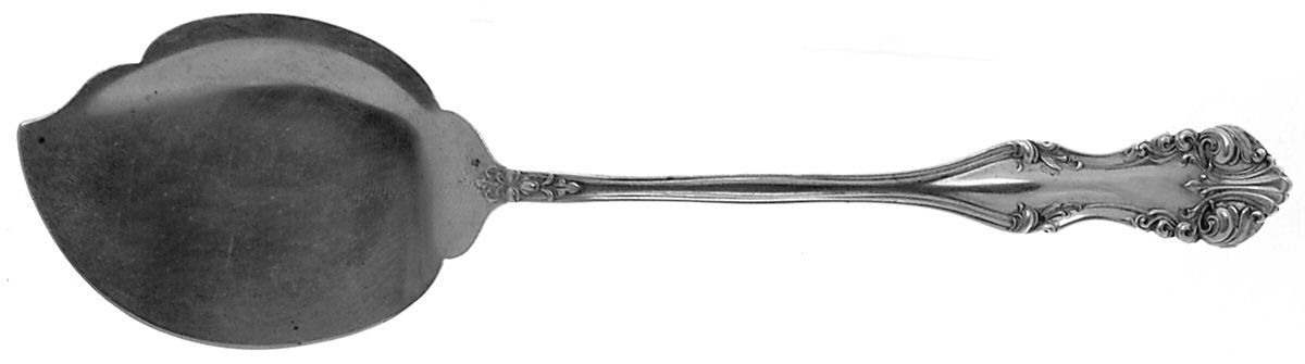 George VI (Sterling, 1912) Large Solid Jelly Server by Frank Smith-1