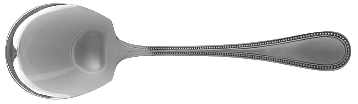 Knightsbridge (Stainless) Solid Smooth Casserole Spoon by F B Rogers-1