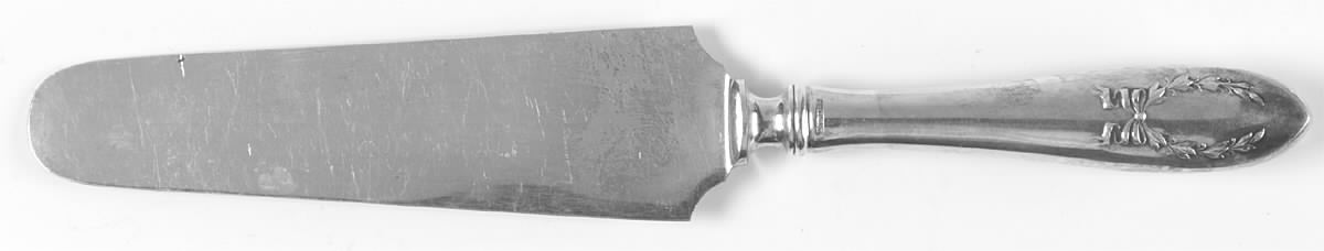Laurel (Sterling, 1927) Pie Server with Silverplate Blade by Frank Smith-1