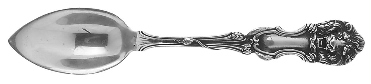 Lion (Sterling, 1903, No Monograms) Fruit/Orange Spoon by Frank Smith-1
