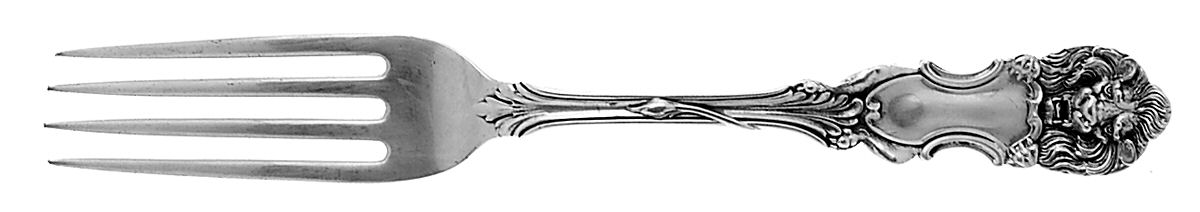 Lion (Sterling, 1903, No Monograms) Fork by Frank Smith-1