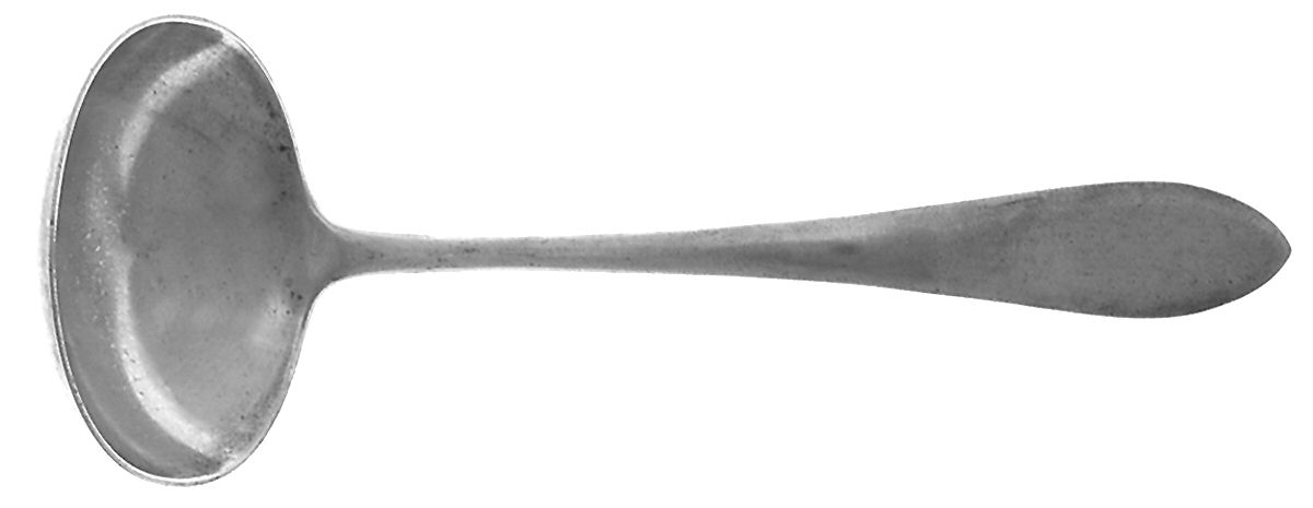 Martha Washington (Sterling, 1923, No Monos) Solid Gravy Ladle by Frank Smith-1