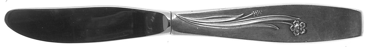 Mayfair (Sterling, 1951) Modern Hollow Butter Spreader (Stainless) by Frank Smith-1