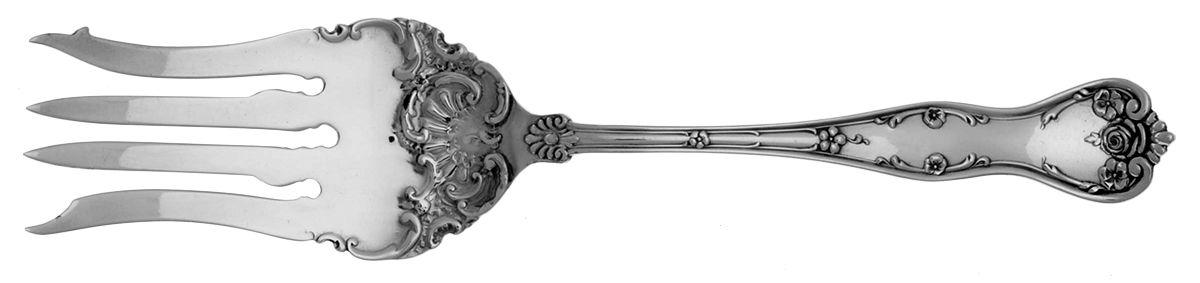 No. 2 (Sterling, 1918) Large Chipped Beef Fork by Frank Smith-1